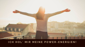 Ich hebe mein Energieniveau!